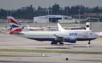 G-CIVC @ MIA - British Airways One World 747-400 - by Florida Metal