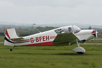 G-BFEH @ EGBP - At the Great Vintage Flying Weekend. Privately owned. - by Howard J Curtis