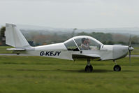 G-KEJY @ EGBP - At the Great Vintage Flying Weekend. Privately owned. - by Howard J Curtis