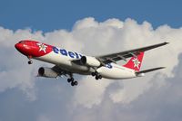 HB-JHQ @ TPA - Edelweiss A330 - by Florida Metal