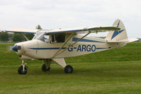 G-ARGO @ EGBP - At the Great Vintage Flying Weekend. Privately owned. - by Howard J Curtis