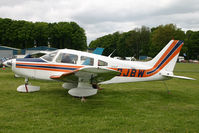 G-BJBW @ EGBP - At the Great Vintage Flying Weekend. Privately owned. - by Howard J Curtis