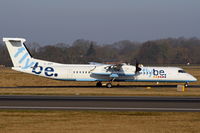G-JEDT @ EGCC - flybe - by Chris Hall