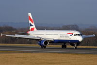 G-EUXL @ EGCC - British Airways - by Chris Hall