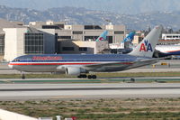 N328AA @ KLAX - American Airlines Boeing 767-223, AAL117 arriving from KJFK on TWY H at KLAX. - by Mark Kalfas