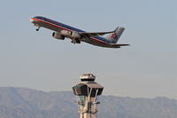 N689AA @ KLAX - American Airlines Boeing 757-223, AAL297 departing 25R KLAX for Honolulu/PHNL. - by Mark Kalfas