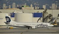 N786AS @ KLAX - Taxiing to gate - by Todd Royer