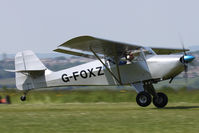 G-FOXZ @ EGHA - Privately owned. - by Howard J Curtis
