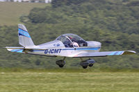 G-ICMT @ EGHA - Privately owned. - by Howard J Curtis