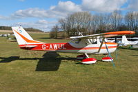 G-AWUL @ EGHP - Reims Cessna F150H at Popham