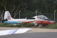 XW419 @ EGHH - Coded 125, still wearing the 'Church Fenton' CF logo on the tail. - by Howard J Curtis