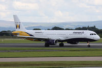 G-OZBT @ EGCC - Monarch Airlines. - by Howard J Curtis