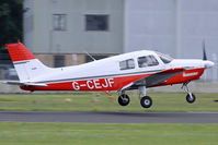 G-CEJF @ EGHH - Privately owned. - by Howard J Curtis