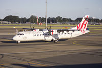 VH-FVU @ YSSY - Skywest Airlines Virgin Australia livery (VH-FVU) ATR 72-212A at Sydney Airport. - by YSWG-photography