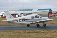 G-ATRR @ EGNH - 1966 Piper PA-28-140 Cherokee, c/n: 28-21892 at Blackpool - by Terry Fletcher