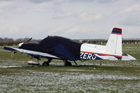 G-ZERO @ EGHA - Compton Abbas in the snow. A resident here. Temperature a little higher than the registration! - by Howard J Curtis