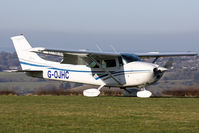 G-OJHC @ EGHA - At the New Year's Day Fly-In. Privately owned. - by Howard J Curtis