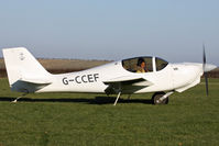 G-CCEF @ EGHA - At the New Year's Day Fly-In. Privately owned. - by Howard J Curtis