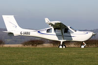 G-JABU @ EGHA - At the New Year's Day Fly-In. Privately owned. - by Howard J Curtis
