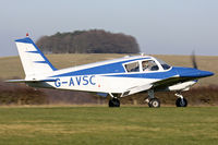 G-AVSC @ EGHA - At the New Year's Day Fly-In. Privately owned. - by Howard J Curtis