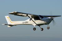 G-CSDJ @ EGHA - At the New Year's Day Fly-In. Privately owned. - by Howard J Curtis