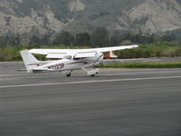 N2123P @ SZP - 2005 Cessna 172S SKYHAWK SP, Lycoming IO-360-L2A 180 Hp, landing roll Rwy 22 - by Doug Robertson