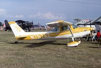 N757AZ @ KOSH - Cessna 152 with tailwheel - by paul.thallon