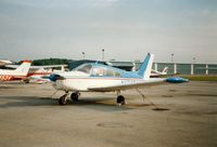 N43464 @ POU - 1974 Piper PA-28-140, N43464, at Dutchess County Airport, Poukeepsie, NY - by scotch-canadian