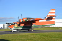 C-FAYU @ EGDX - Taken on arrival at St Athan - by Keith Morgan