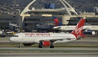 N624VA @ KLAX - Taxiing to gate at LAX - by Todd Royer