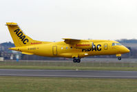 D-BADC @ LOWL - ADAC Luftrettung Fairchild Dornier 328 Jet landing in LOWL/LNZ - by Janos Palvoelgyi