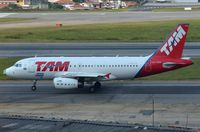PT-TMA @ SBSP - 4000th Airbus 320 family produced aircraft - by FerryPNL