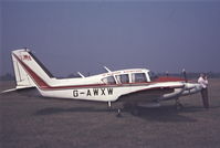 G-AWXW @ EBGT - 1968 Piper PA-23-250 Aztec - by Raymond De Clercq