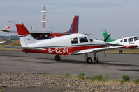 G-CEJV @ EGHH - Operated by Bournemouth Flying Club. - by Howard J Curtis