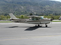 N5231T @ SZP - 1981 Cessna R182 SKYLANE RG, Lycoming O-540-J3C5D 235 Hp, taxi off the active - by Doug Robertson
