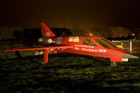 G-BKRL @ EGHH - Bournemouth Aviation Museum night photo shoot. - by Howard J Curtis