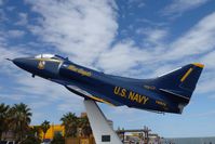 142675 @ CV16 - Gate guard for 'USS Lexington Museum on the bay' in Corpus Christi TX