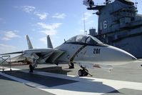 160694 @ CV16 - Displayed on flight deck of USS Lexington (CVS-16)