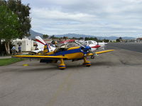 N9910B @ SZP - 1993 Avions Mudry Et Cie CAP 10B 'Honey Bee', Lycoming AEIO-360-B 180 Hp inverted systems aerobatic, two place side by side - by Doug Robertson