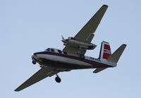 N127KH @ YIP - Aero Commander 500B