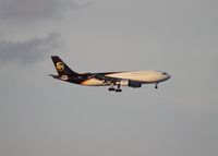 N133UP @ MIA - UPS A300 taken from El Dorado on south side of field - aircraft landing on north side - by Florida Metal