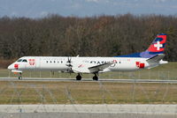 HB-IYD @ LSGG - Darwin Airline - by Chris Hall