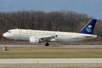 HZ-ASE @ LSGG - Saudi Arabian Airlines - by Chris Hall