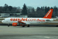 G-EZUG @ LSGG - easyJet A320 now with Moscow titles - by Chris Hall