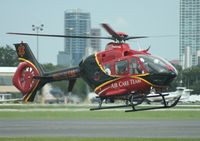 N135AN @ ORL - Orlando Regional Medical Center EC135 - by Florida Metal