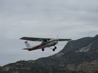 N5443L @ SZP - 1980 Cessna 152, Lycoming O-235 115 Hp, takeoff climb Rwy 22 - by Doug Robertson