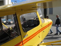 N84171 @ SZP - 1946 Aeronca 7AC CHAMPION, Continental A&C65 65 Hp, panel at Aviation Museum of Santa Paula ramp - by Doug Robertson