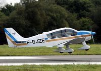 F-GJZE @ LFRB - Robin DR 400-120, Landing rwy 25L, Brest-Bretagne Airport (LFRB-BES) - by Yves-Q