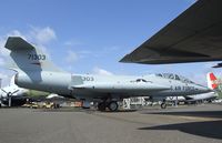57-1303 - Lockheed F-104B Starfighter at the Aerospace Museum of California, Sacramento CA - by Ingo Warnecke
