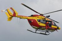 F-ZBPL @ LFYG - Eurocopter-Kawasaki EC-145 (BK-117C-2), Cambrai-Niergnies Airfield (LFYG) - by Yves-Q